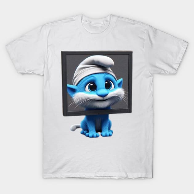 Smurf cat meme T-Shirt by Fashionkiller1